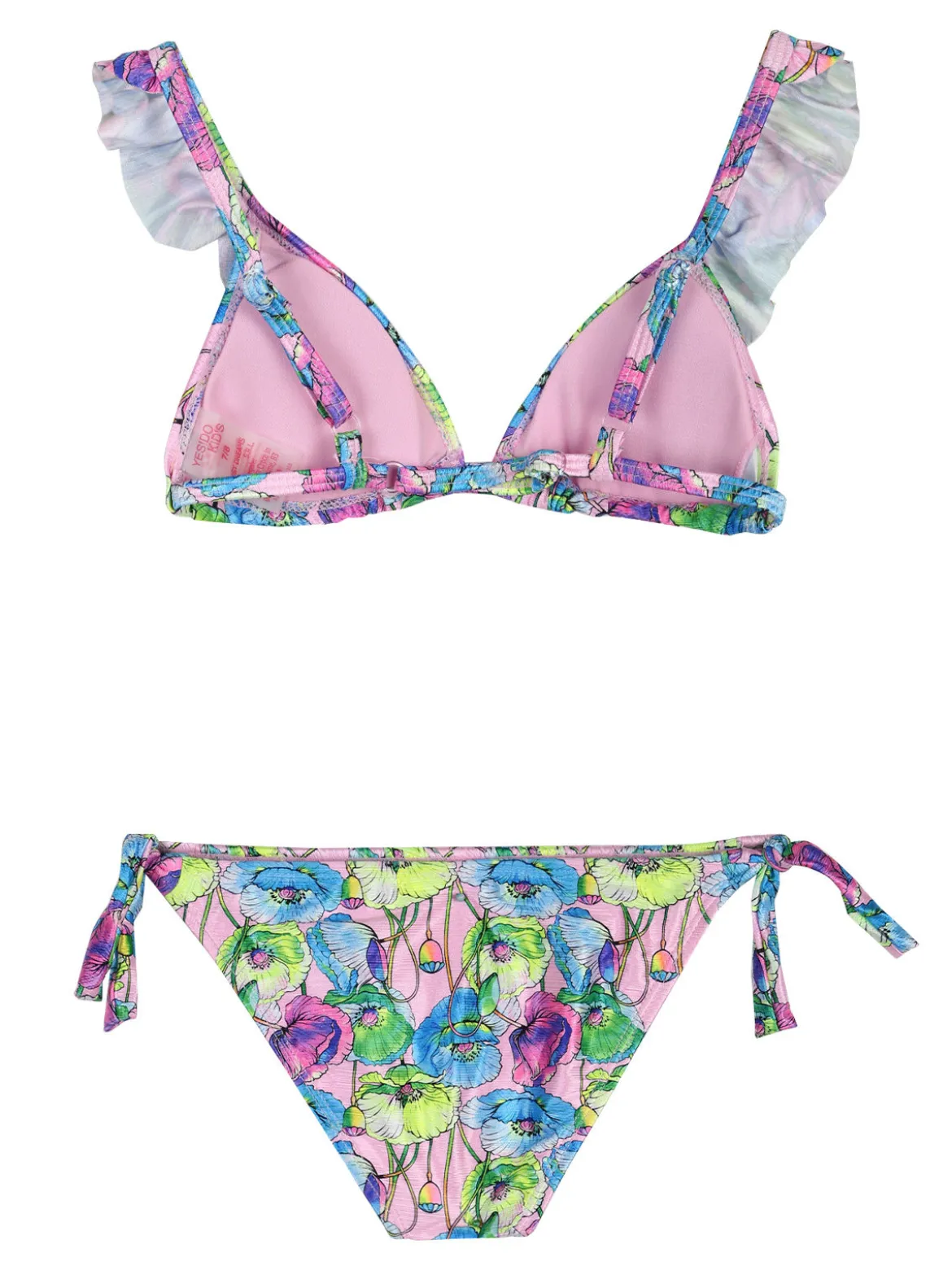 Yes! Do Kid'S Bikini da bambina floreale con volant