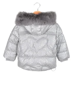 Yes! Do Kid'S Giubbotto imbottito da neonata con cappuccio