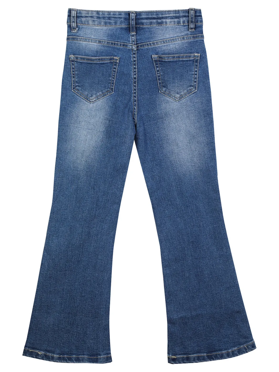 Yes! Do Kid'S Jeans da bambina a zampa con strass decorativi