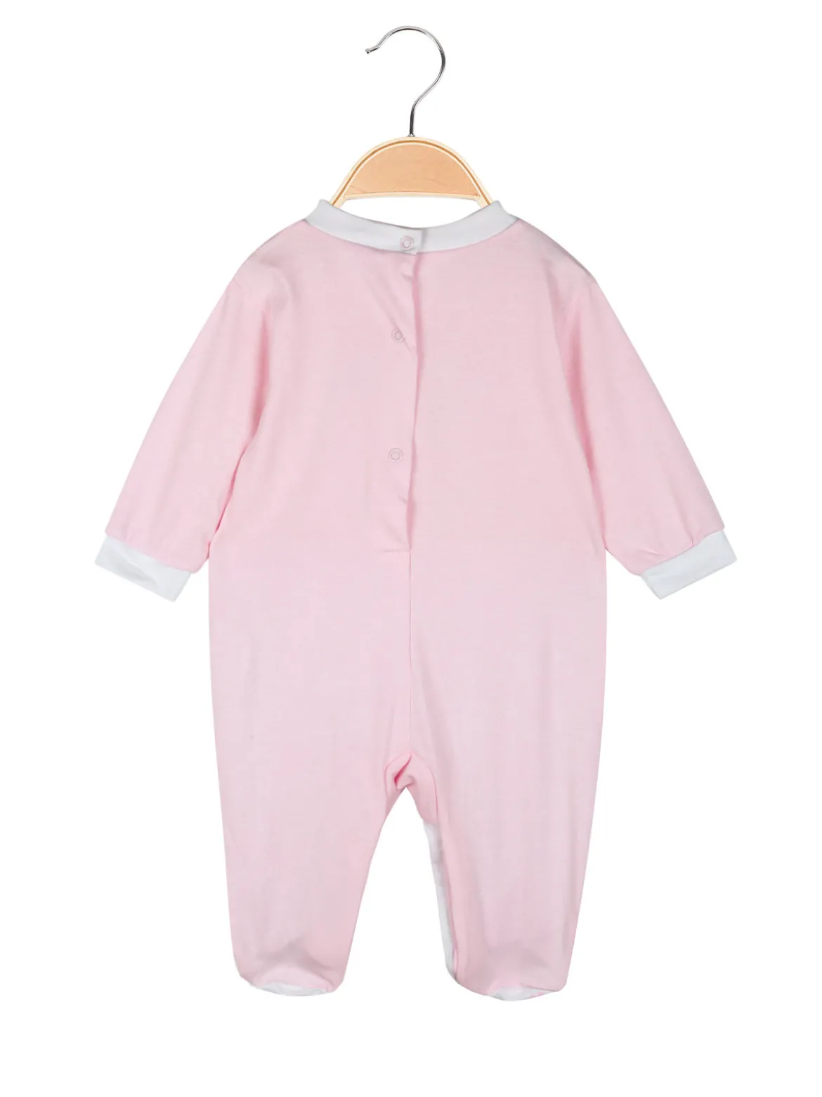 Yes! Do Kid'S Tutina da neonata in cotone con bavaglia in coordinato