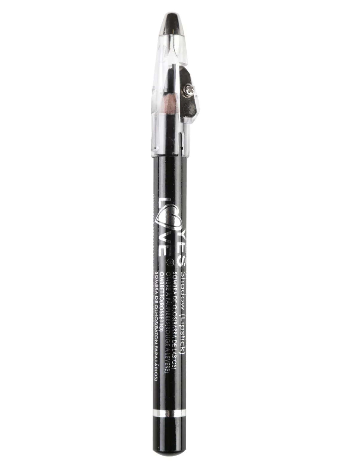 Yes Love Cosmetics Matitone nero con temperino