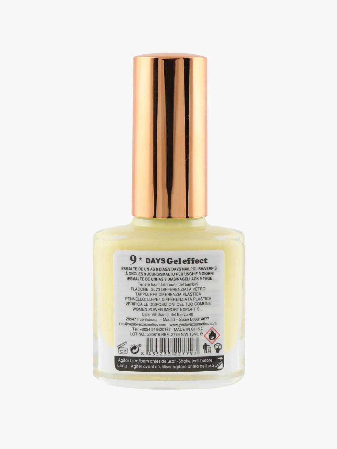 Yes Love Cosmetics Smalto unghie a lunga durata