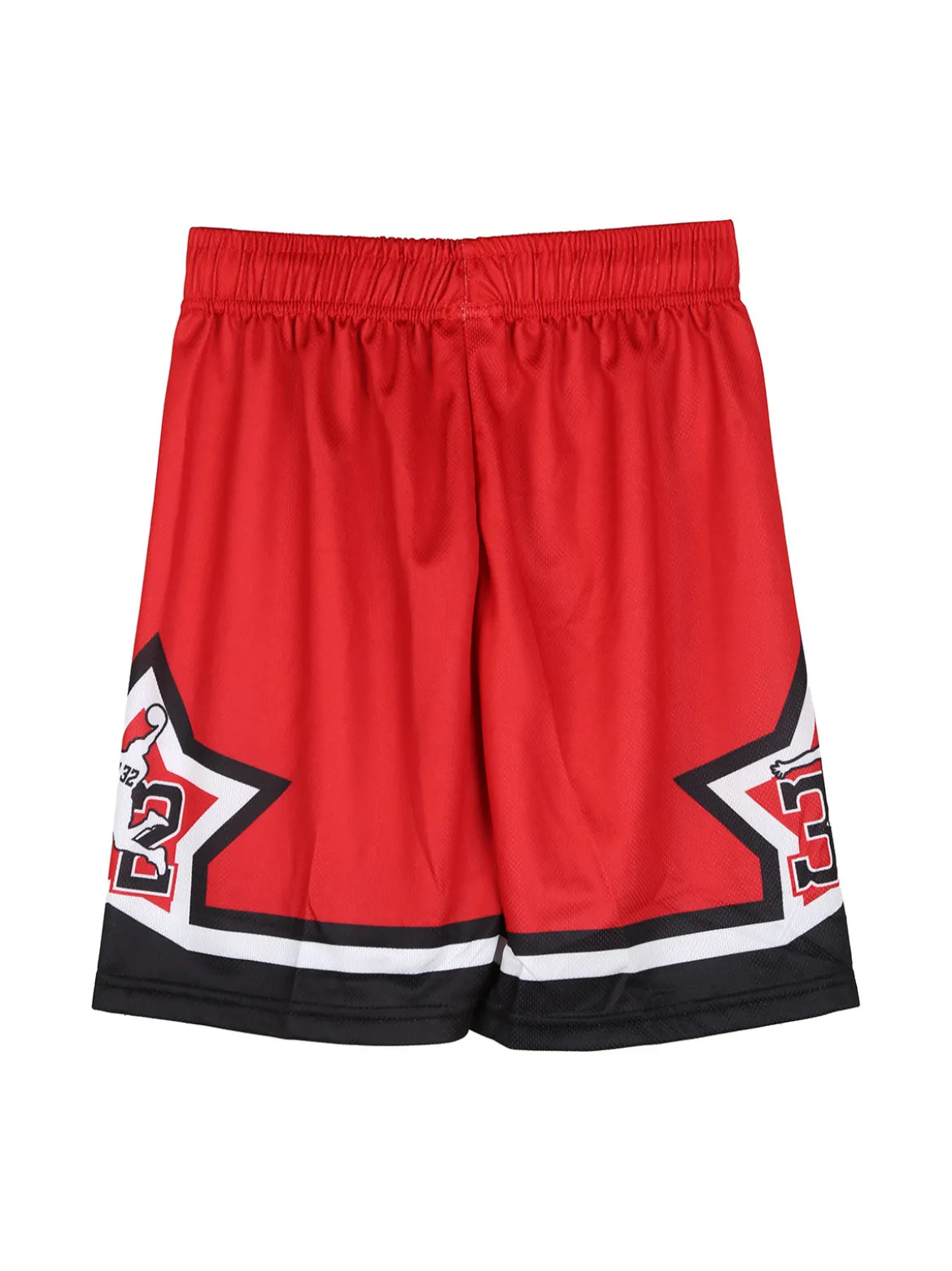 Yi Boy Completo corto da bambino con canotta sportiva e bermuda - rosso