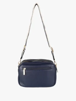 You Young Coveri Borsa a tracolla da donna in ecopelle - blu scuro