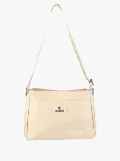 You Young Coveri Borsa a tracolla da donna in nylon - beige