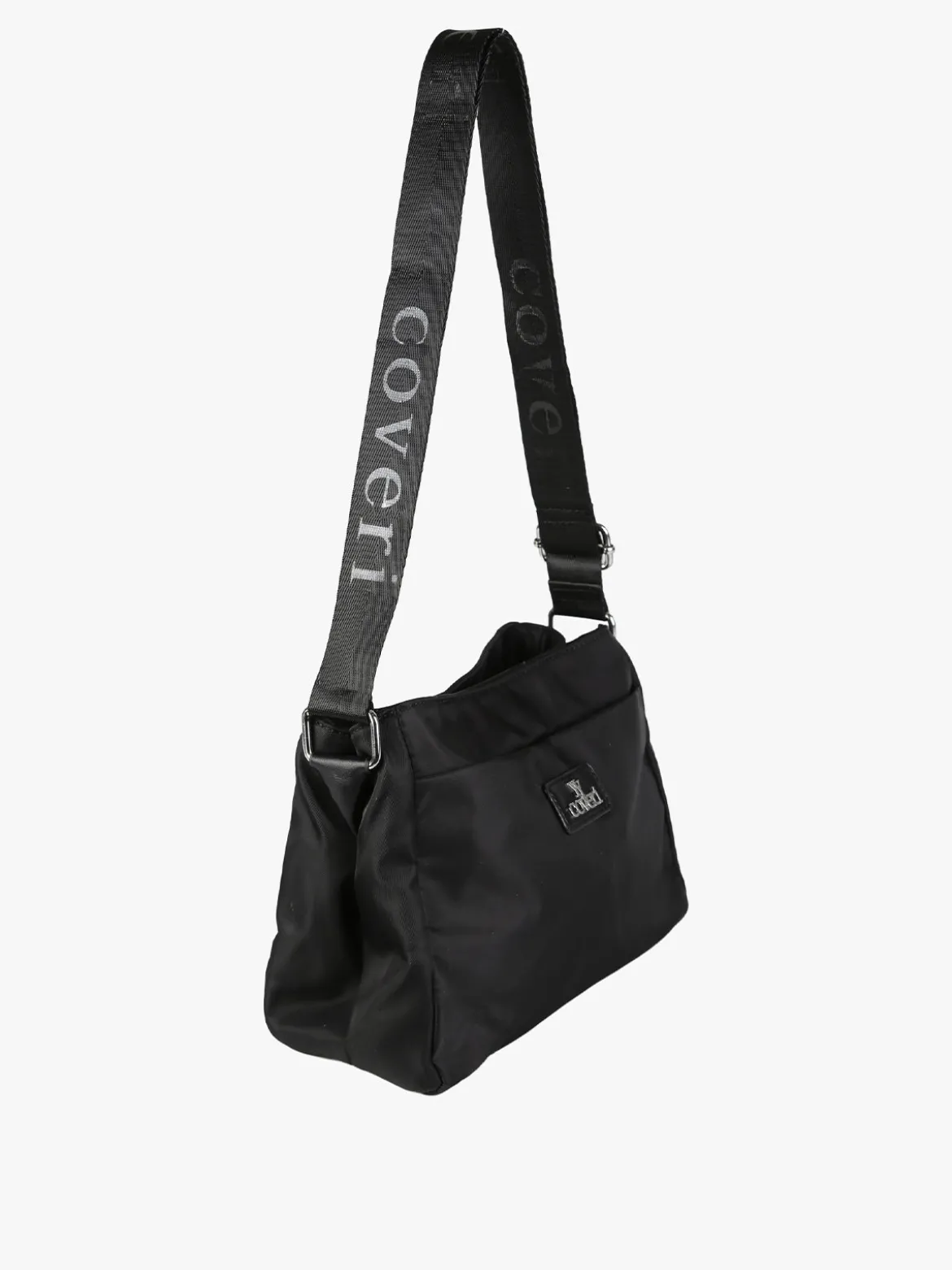 You Young Coveri Borsa a tracolla da donna in nylon - nero