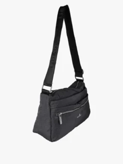 You Young Coveri Borsa a tracolla da donna in nylon - nero