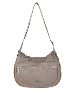 You Young Coveri Borsa a tracolla da donna in nylon - taupe