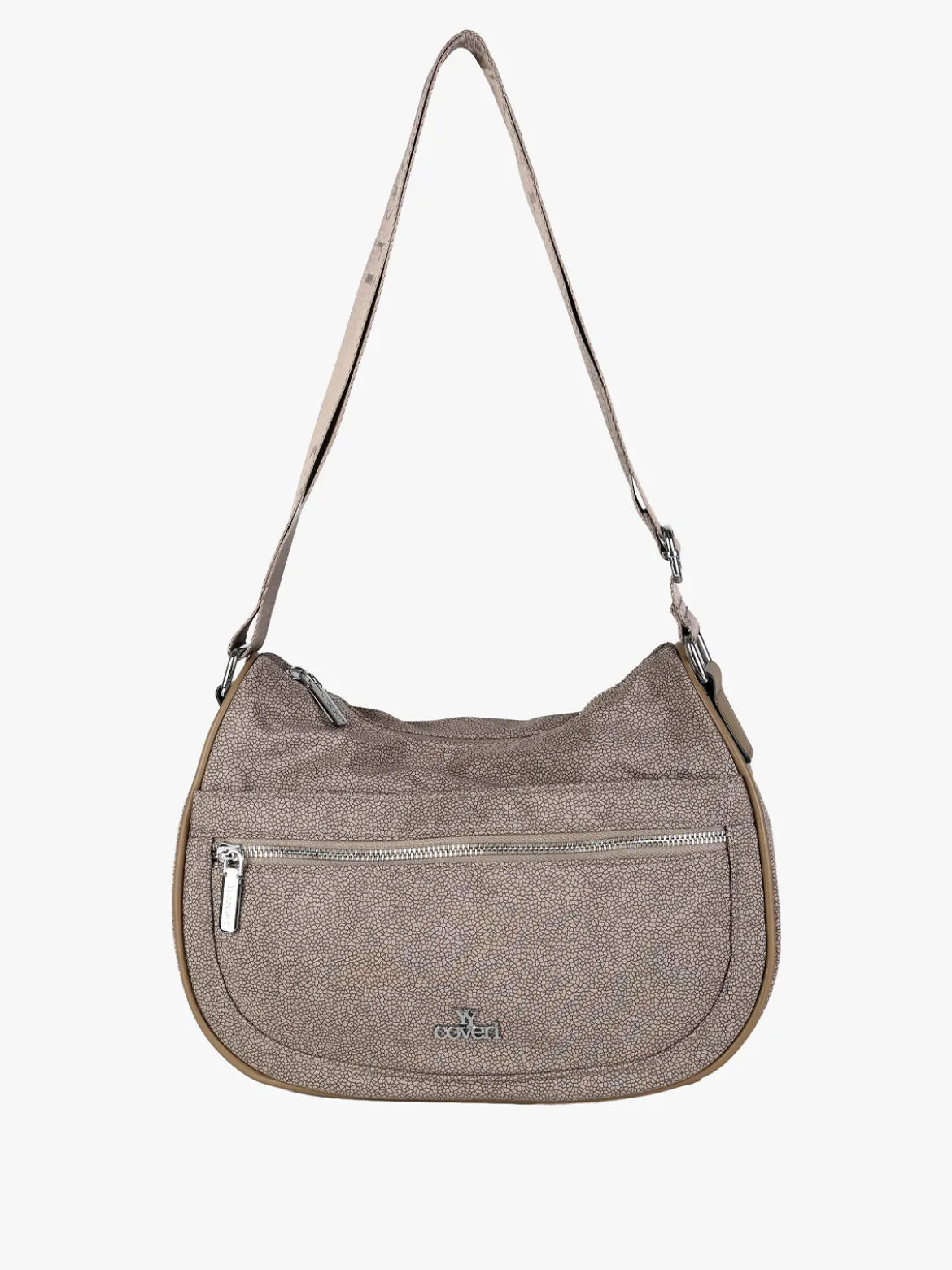 You Young Coveri Borsa a tracolla da donna in nylon - taupe