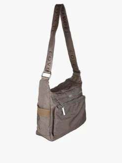 You Young Coveri Borsa a tracolla da donna in nylon - taupe