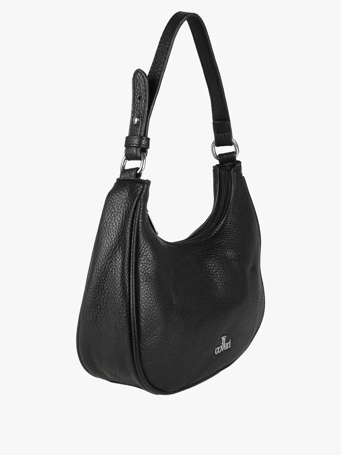 You Young Coveri Borsa donna mini hobo in ecopelle - nero