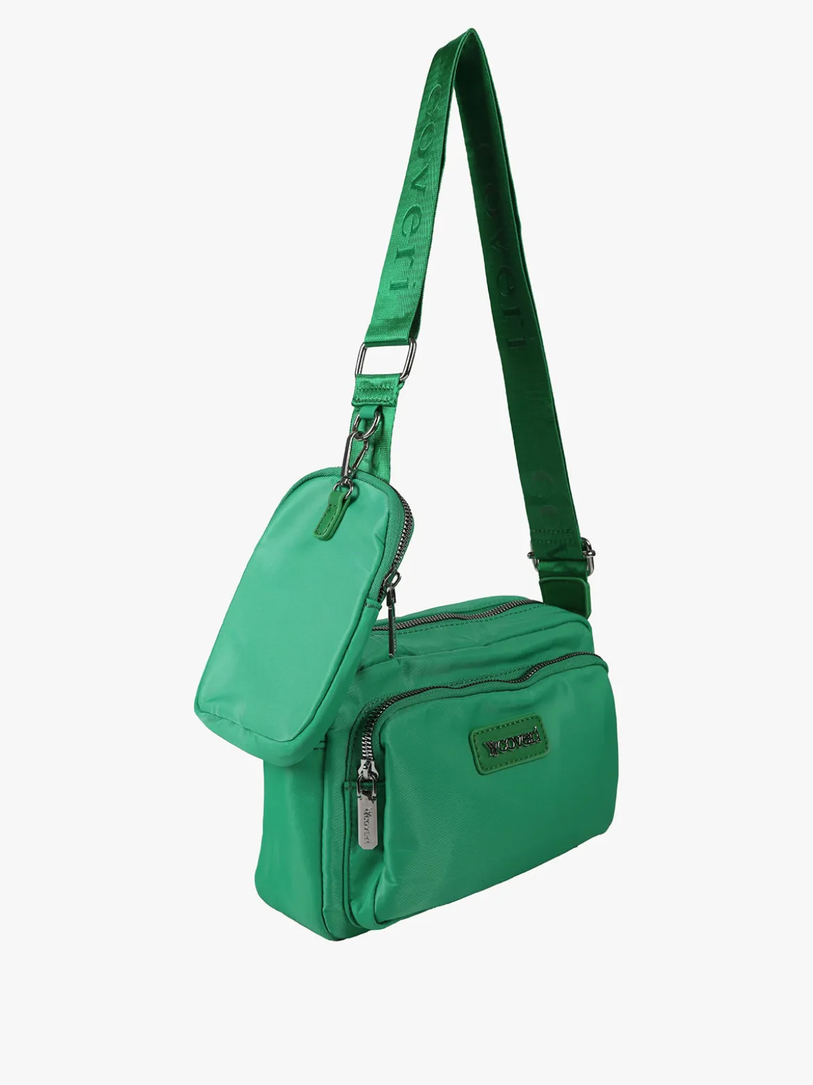 You Young Coveri Borsetta a tracolla in nylon multitasche