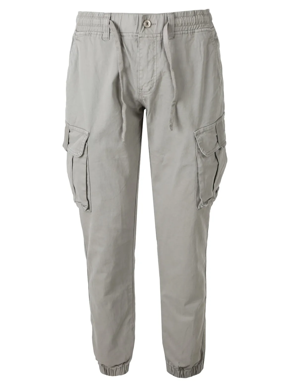 Zeta Pantaloni cargo da uomo con coulisse - grigio chiaro