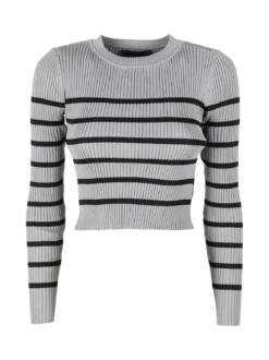 Z Studio Pullover donna in maglia a costine